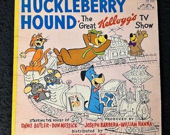 Huckleberry Hound - Huckleberry Hound The Great Kellogg's TV Show LP