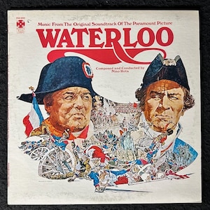Assorted Vintage Movie Soundtracks on Vinyl Record