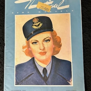 Vintage November 1943 National Home Monthly Magazine
