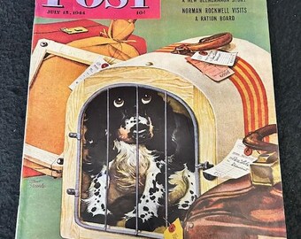 The Saturday Evening Post, July 15 1944 Magazine