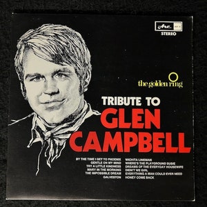 Różne zabytkowe płyty winylowe Glen Campbell