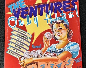 Assortment of The Ventures Original Vinyl Records