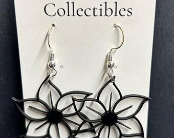 Assorted Laser Cut Vinyl Record Earrings