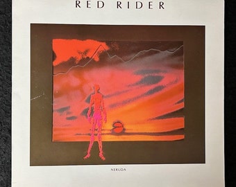 Assorted Red Rider Vintage Vinyl Records