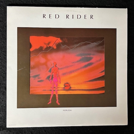 Assorted Red Rider Vintage Vinyl Records