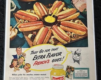Assorted Original Vintage 1940's Advertisements