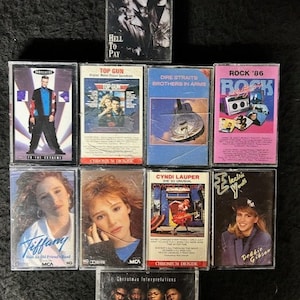 Assorted Vintage Cassette Tapes