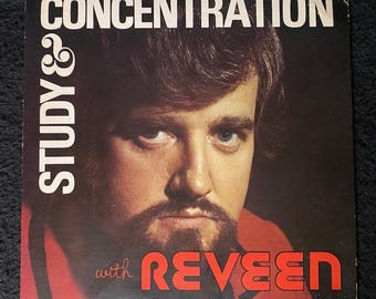 Reveen - Study and Concentration with Reveen 1978 Vinyl Record