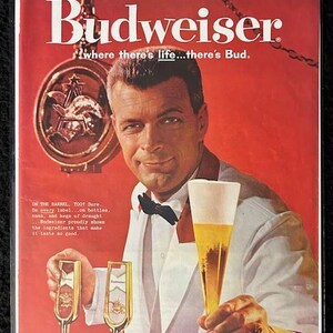 Anúncios Vintage Variados da Budweiser