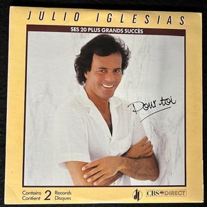 Julio Iglesias - Pour Toi 1982  Double Album