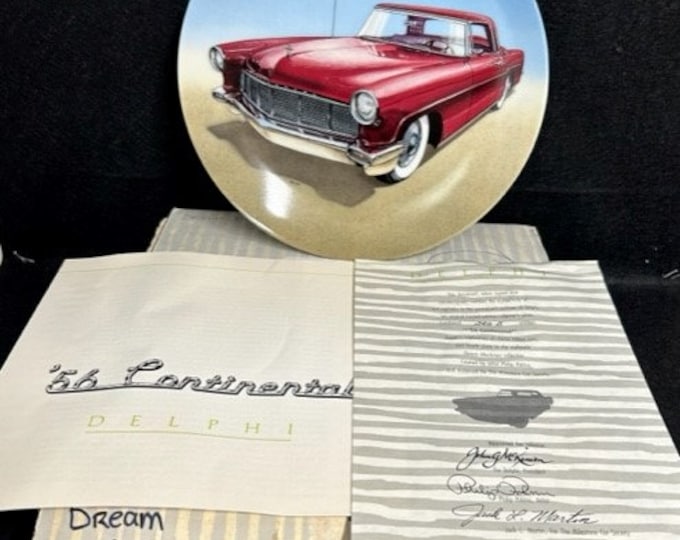 Featured listing image: Bradford Exchange 'Dream Machines" Decorative Plates