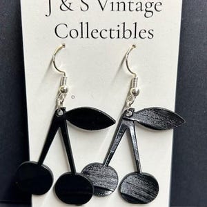 Assorted Earrings from Repurposed Vinyl Record
