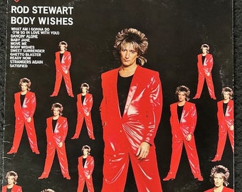 Vintage Rod Stewart Vinyl Records