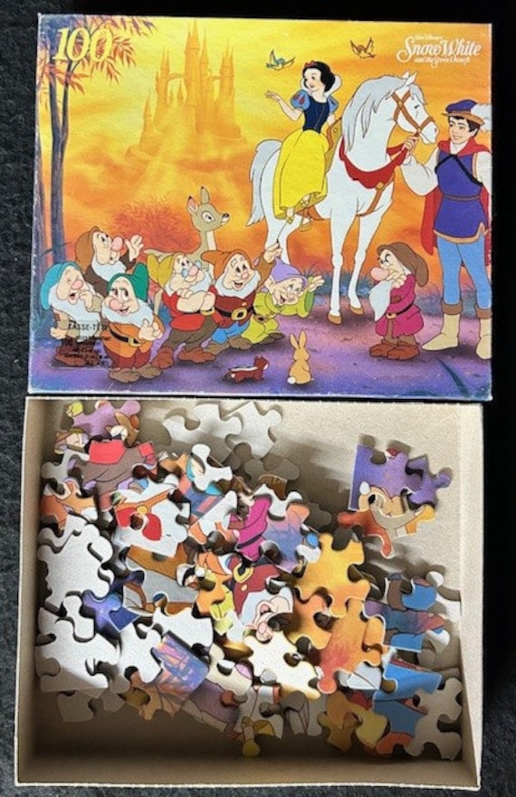 白雪姫と七人の小人パズル - Etsy 日本