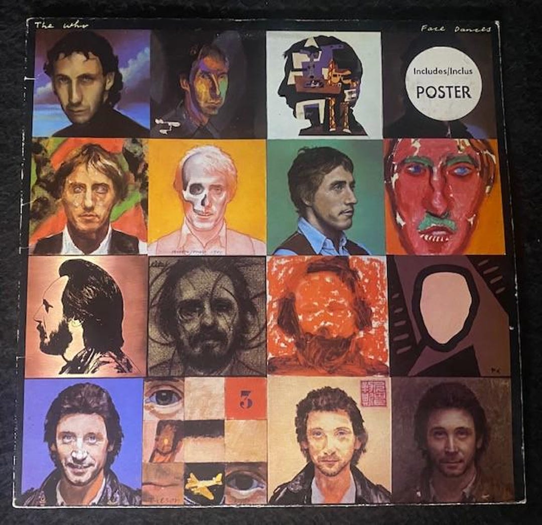 The Who - Face Dances 1981 Album - Etsy