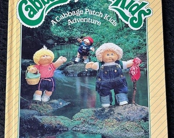 Vintage 1984 A Cabbage Patch Kids Adventure Photo Story Book