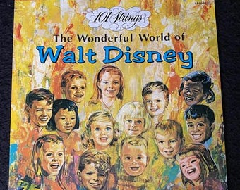 101 Strings - The Wonderful World of Walt Disney LP