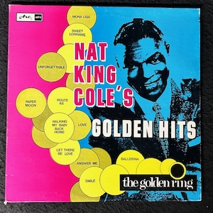 Divers disques vinyles vintage Nat King Cole