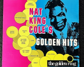 Various Vintage Nat King Cole Vinyl Records