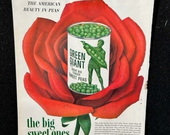 Assorted 1950's Green Giant Advertisements