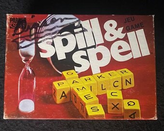 1975 Spill & Spell Game