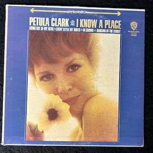 Vintage Assorted Petula Clark Schallplatten