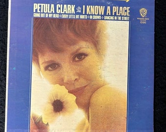 Vintage Assorted Petula Clark Vinyl Records