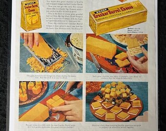 Assorted 1950 & 1960's  Original Food Advertisements