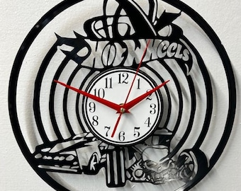 Assorted Vinyl Record Kids Clocks