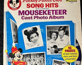 Mickey Mouse Club - Song Hits LP