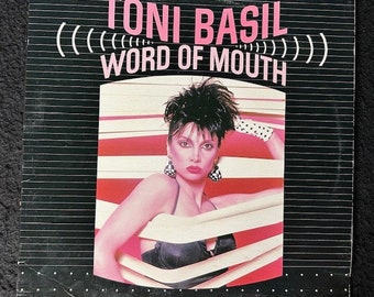 1982 Toni Basil - World of Mouth Vinyl Record