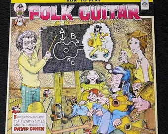 How To Play Folk Guitar - David Cohen LP