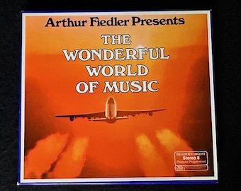 Arthur Fiedler Presents The Wonderful World of Music - 8 Track set