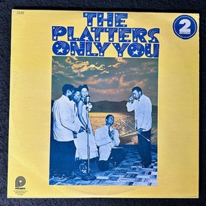 Discos de vinilo vintage variados de The Platters