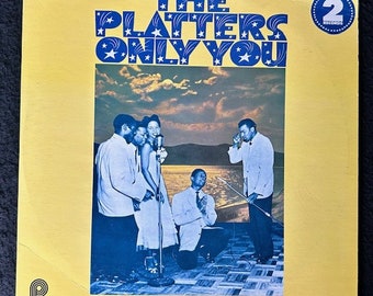 Vintage Assorted Vinyl Records of The Platters