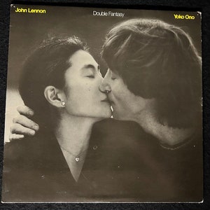 ジョン・レノンとオノ・ヨーコのビンテージポスター ダブル