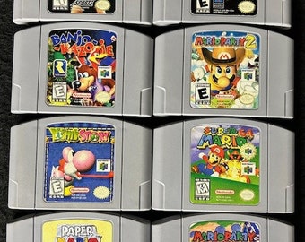 Assorted Nintendo 64 Games - Untested