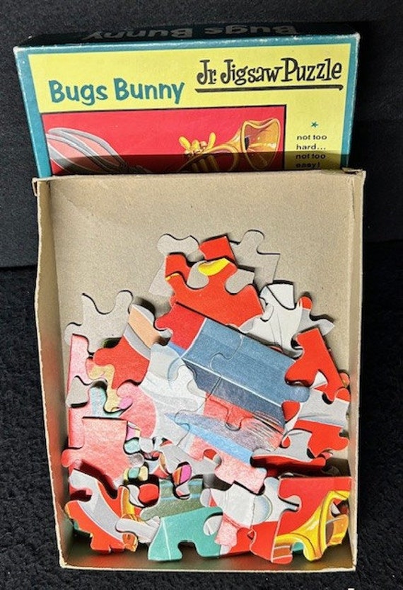 Vintage Whitman - 1962 Bugs Bunny Jr. Jigsaw Puzzle - Etsy
