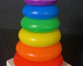 Fisher Price 6 Ring Stackable Toy