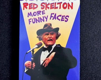 1996 Red Skelton More Funny Faces VHS
