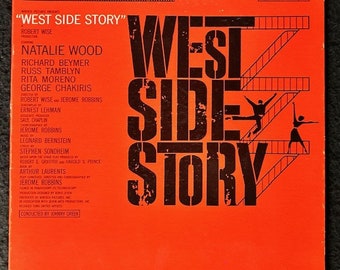 Enregistrement de la bande originale de The West Side Story LP