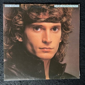 Assorted Vintage Rex Smith Vinyl Records
