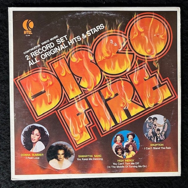 Jeu de disques Disco Fire 2 par K-Tel
