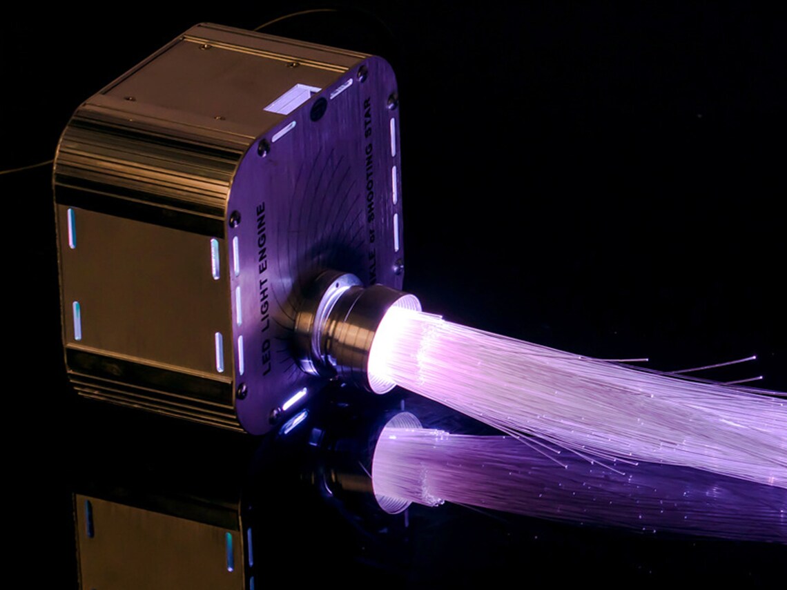 LED Light Engine Flickering Effect LED Fiber Optic Net Etsy