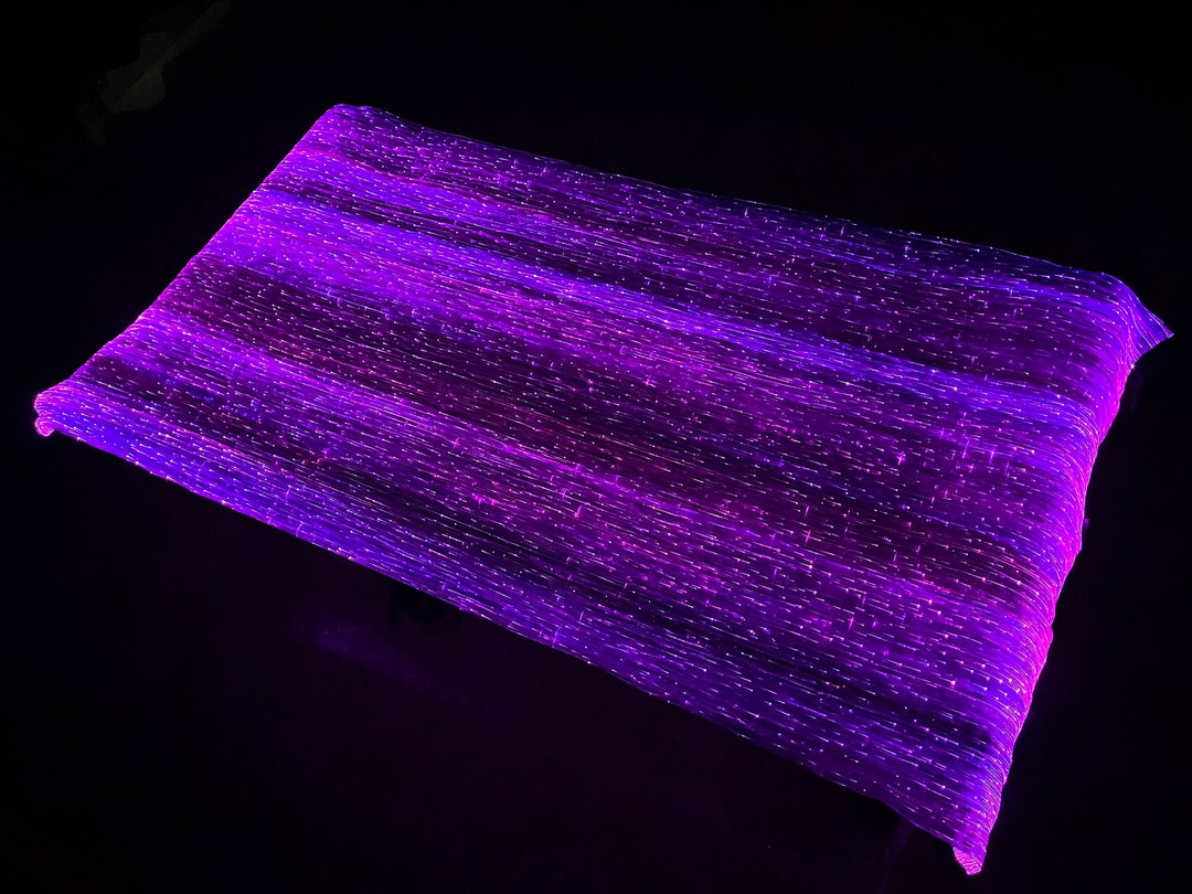 LED Light Up Fiber Optic Fabric - Lumisonata