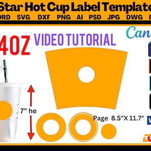 Star Mugs Template Svg 24oz, Star glass label Full Wrap Template Svg, 24oz Hot Cup Template svg, 24oz Hot Cup Template Svg, Tumbler Cup