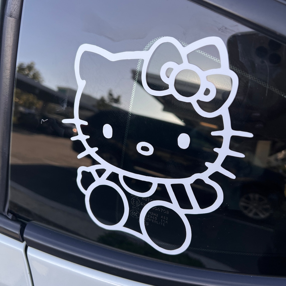 Hello Kitty Sticker Hello Kitty Decals for Car Etsy