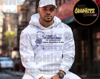 Stomach Cancer Awareness. Periwinkle. PNG Files. Commercial Use. Sublimation Friendly.