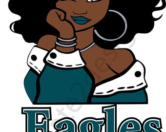 Eagles Girl SVG Download File