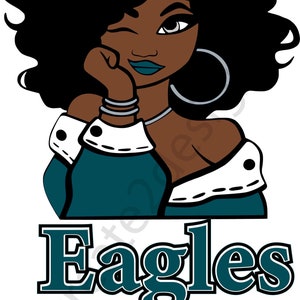 Eagles Girl SVG Download File